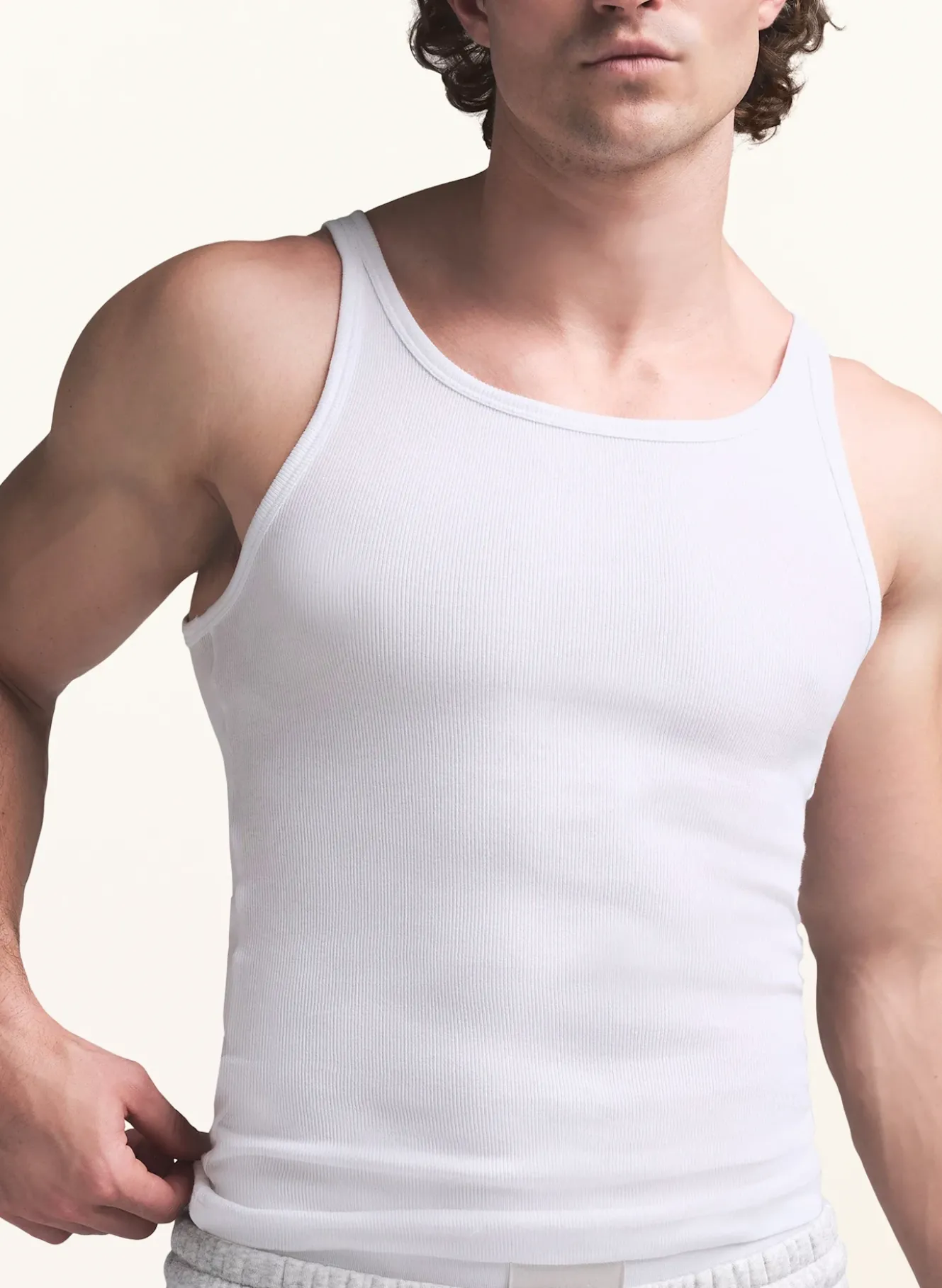 3er-Pack Unterhemden SKIMS COTTON