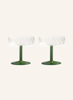 2er-Set Champagnergläser TWIRL