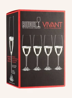 4er-Set Champagnergläser VIVANT CHAMPAGNE