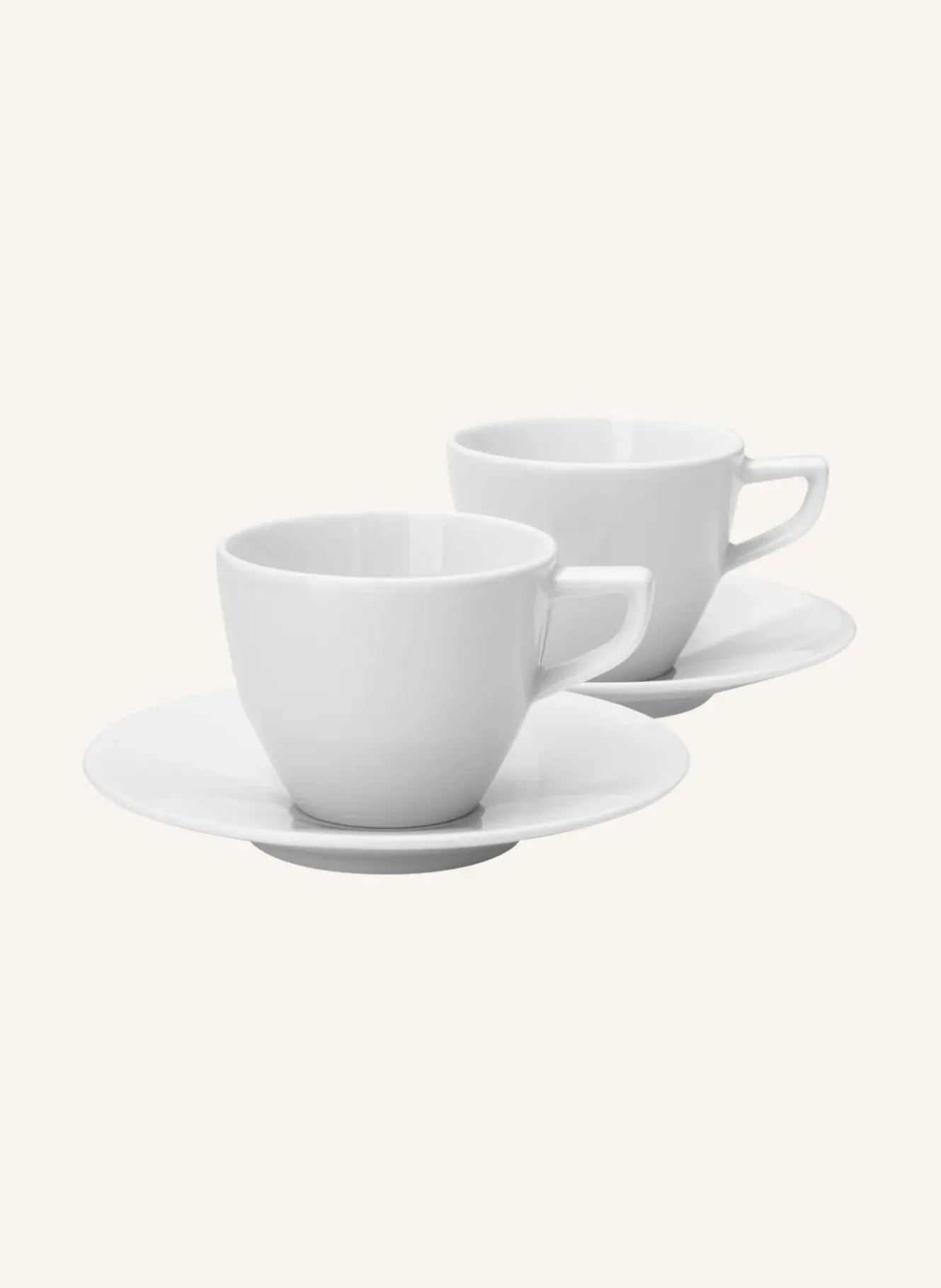 2er-Set Espressotassen SINGLE CORNFLOWER mit Untertasse