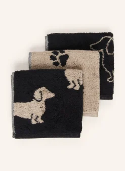3er-Set Seiftücher WE LOVE DOGS