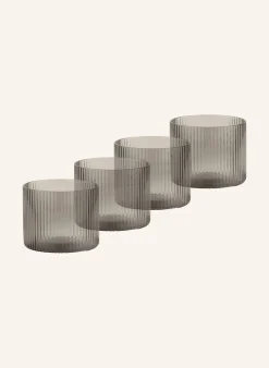 4er-Set Trinkgläser RIPPLE