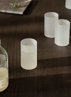 4er-Set Wassergläser RIPPLE