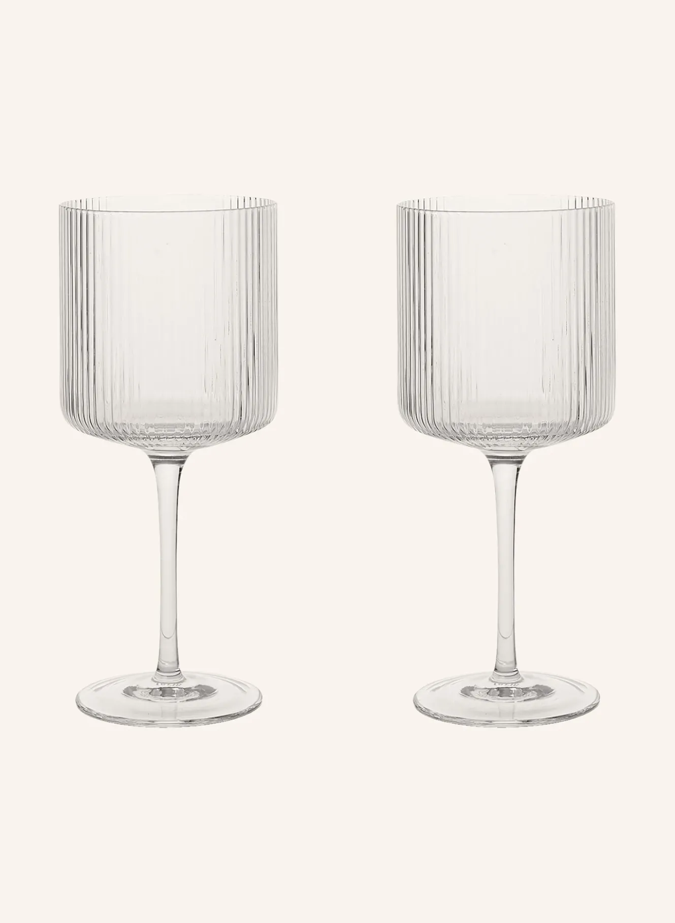 2er-Set Weingläser RIPPLE