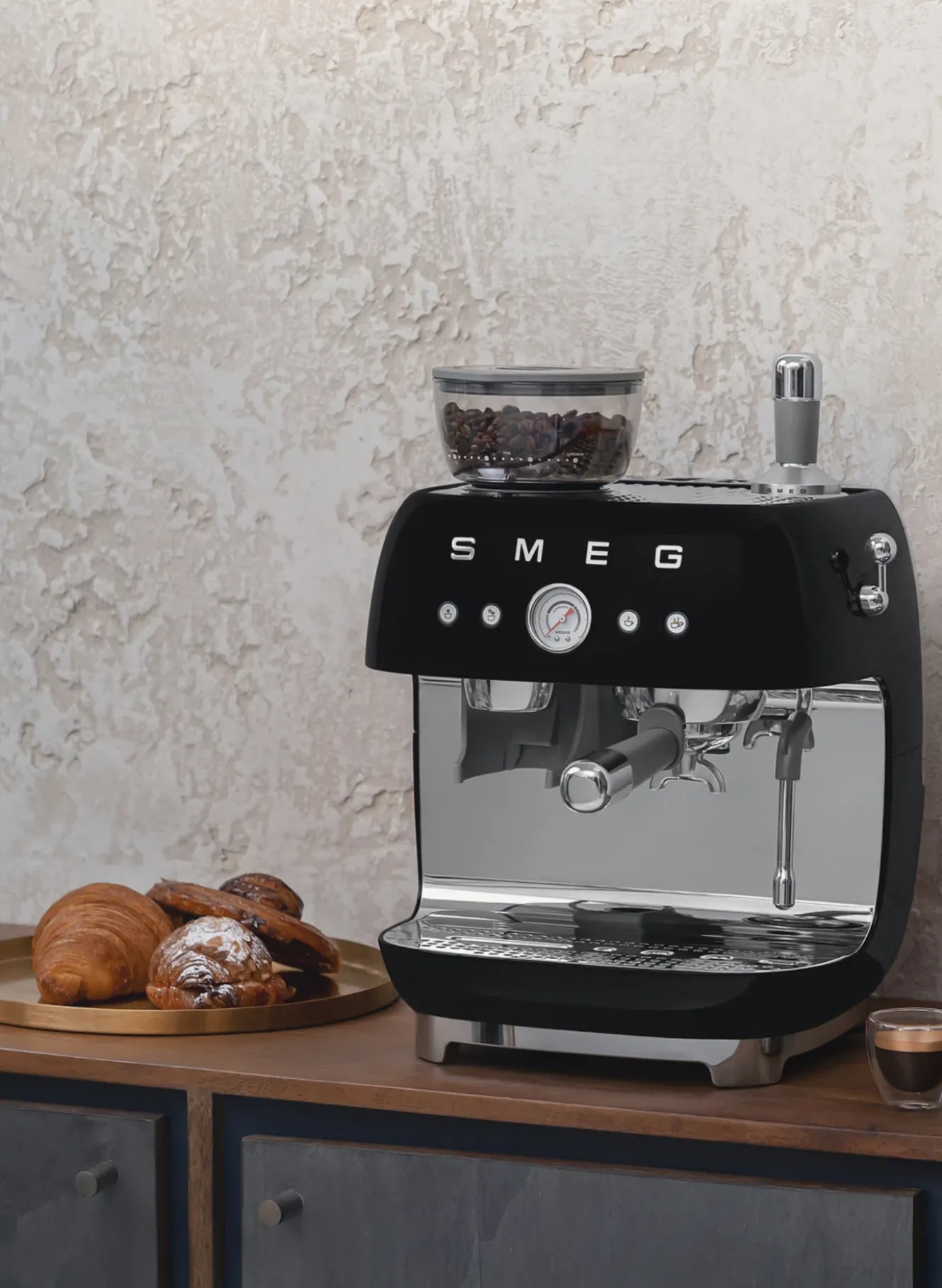 Espressomaschine ECF03 mit Kaffeemühle