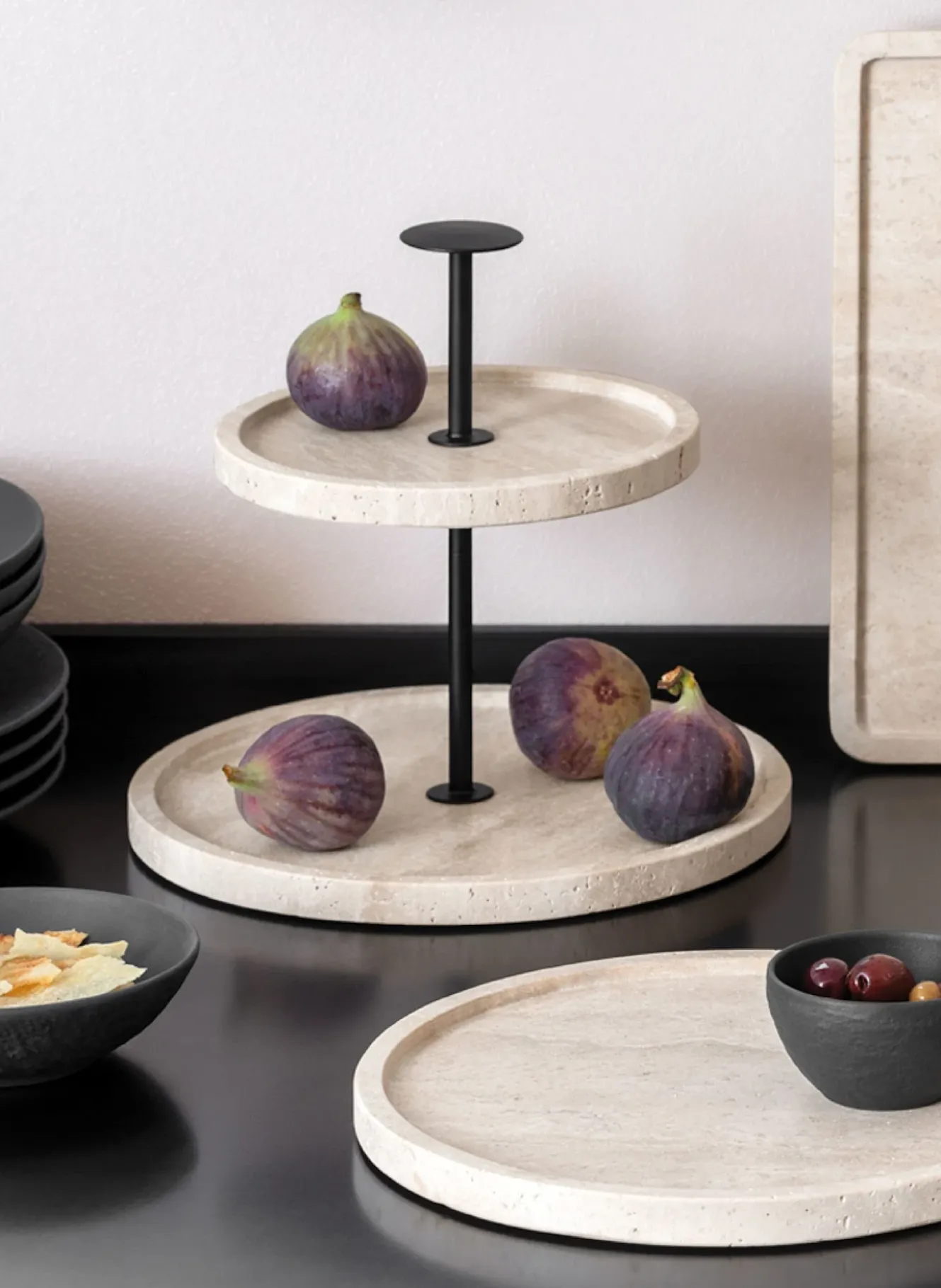 Etagere MANUFACTURE TRAVERTINE
