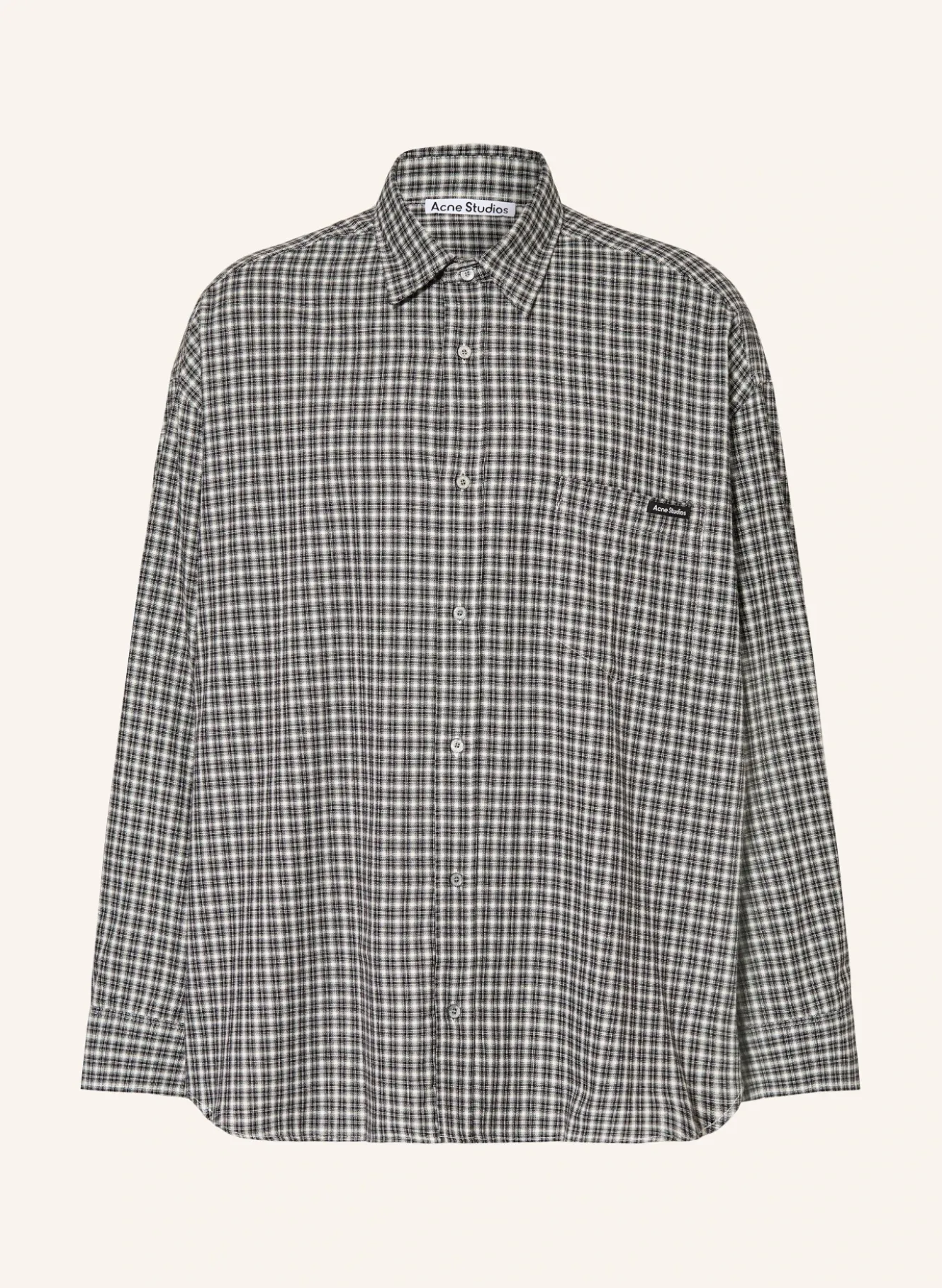 Flanellhemd Loose Fit