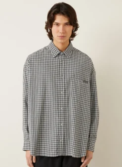 Flanellhemd Loose Fit