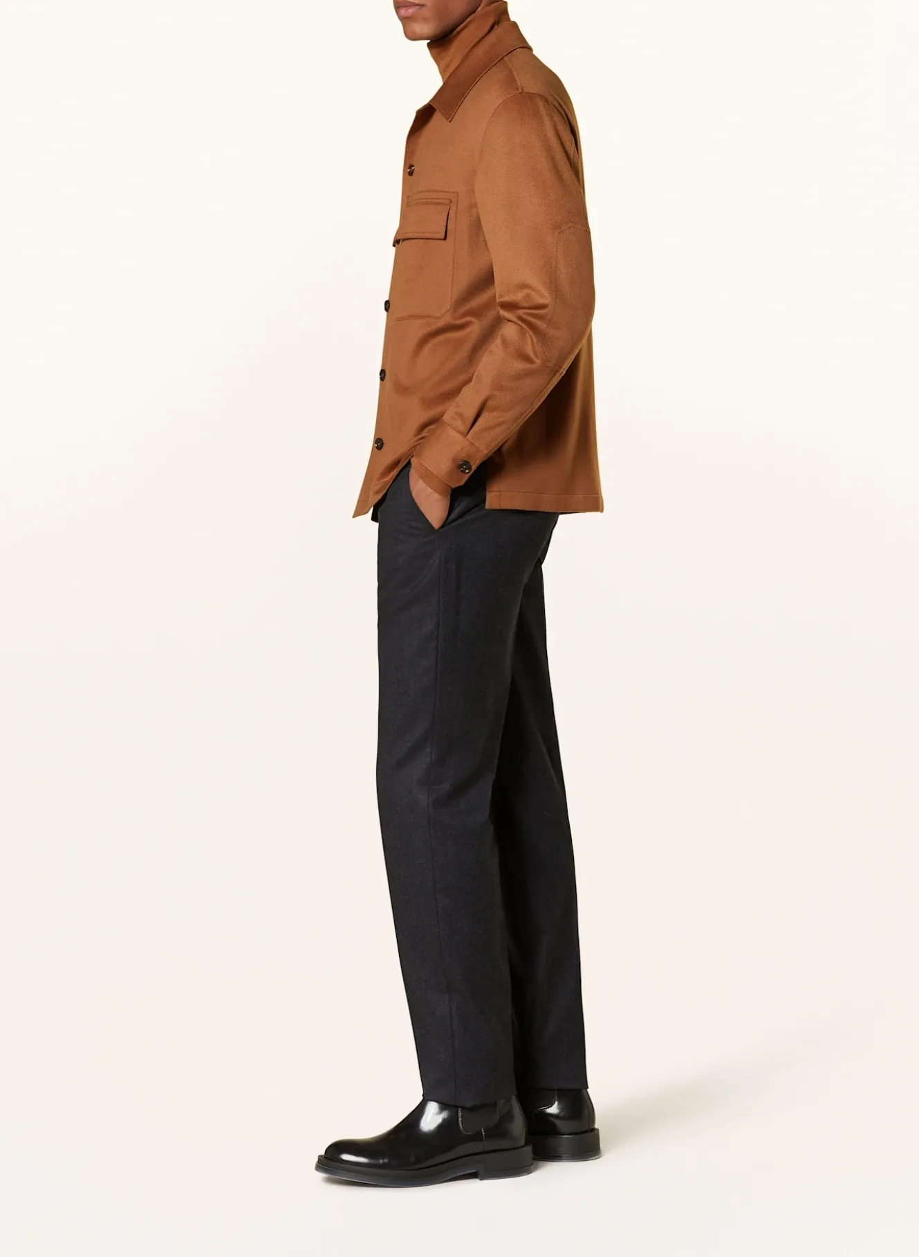 Flanellhose Narrow Fit