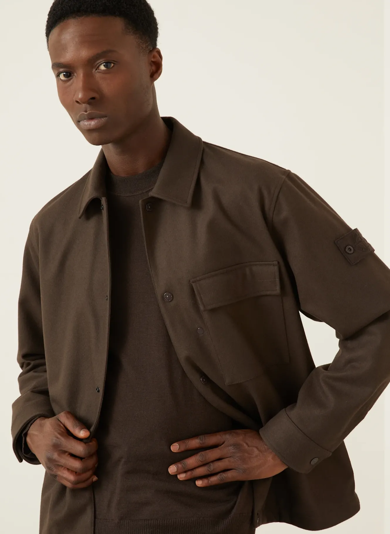 Flanell-Overshirt GHOST
