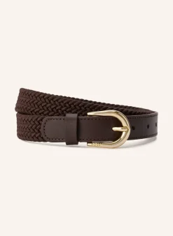 Flechtgürtel CAROL mit Leder