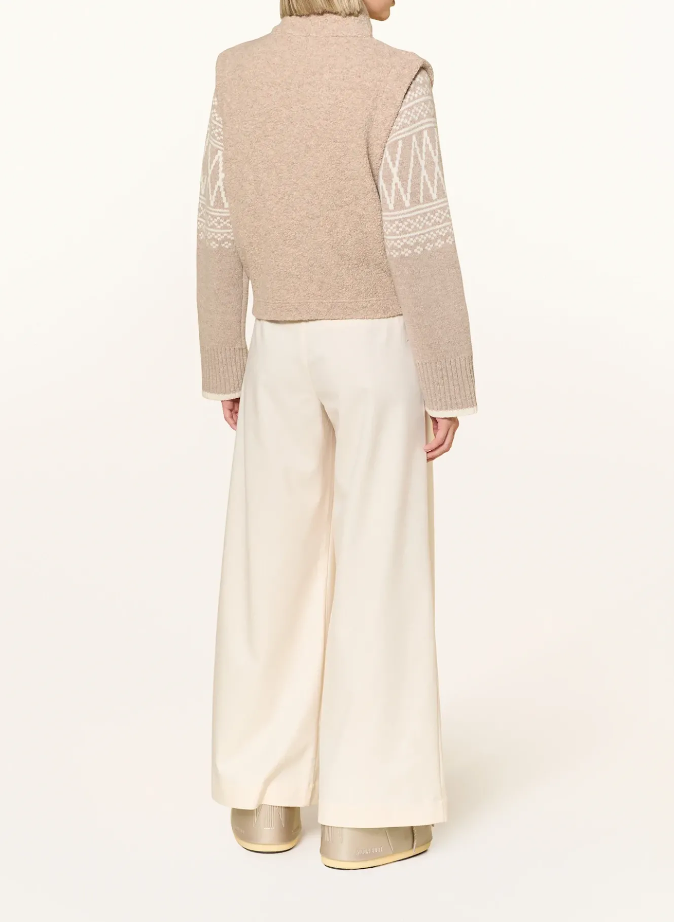 Fleece-Troyer ALTA aus Merinowolle