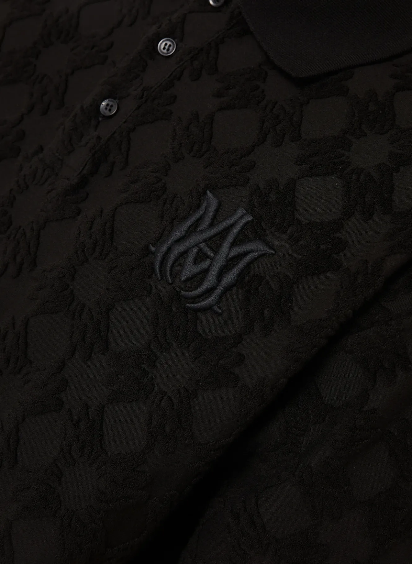 Frottee-Poloshirt