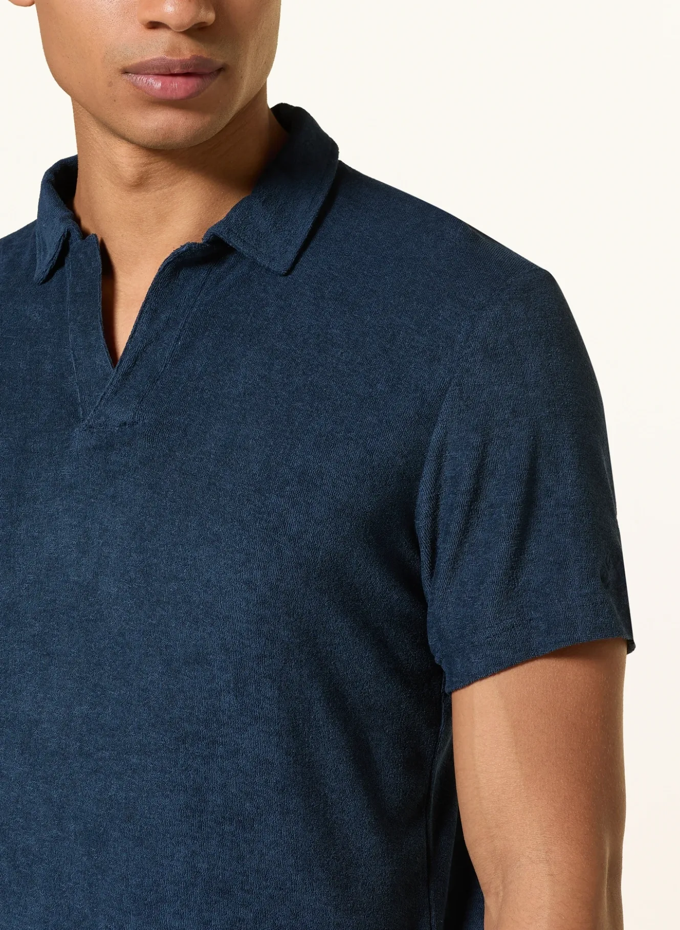 Frottee-Poloshirt JEREMY