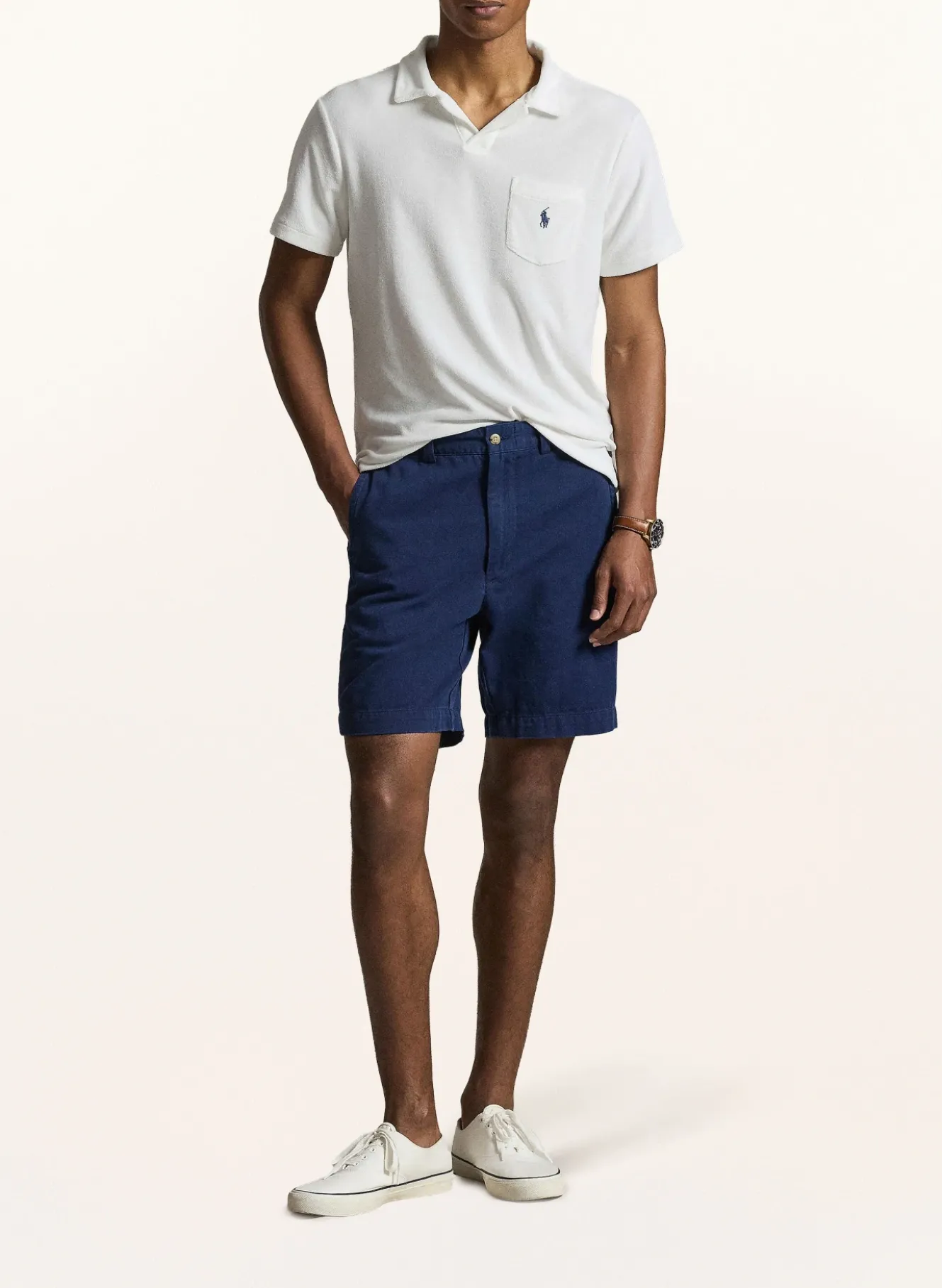 Frottee-Poloshirt Regular Fit
