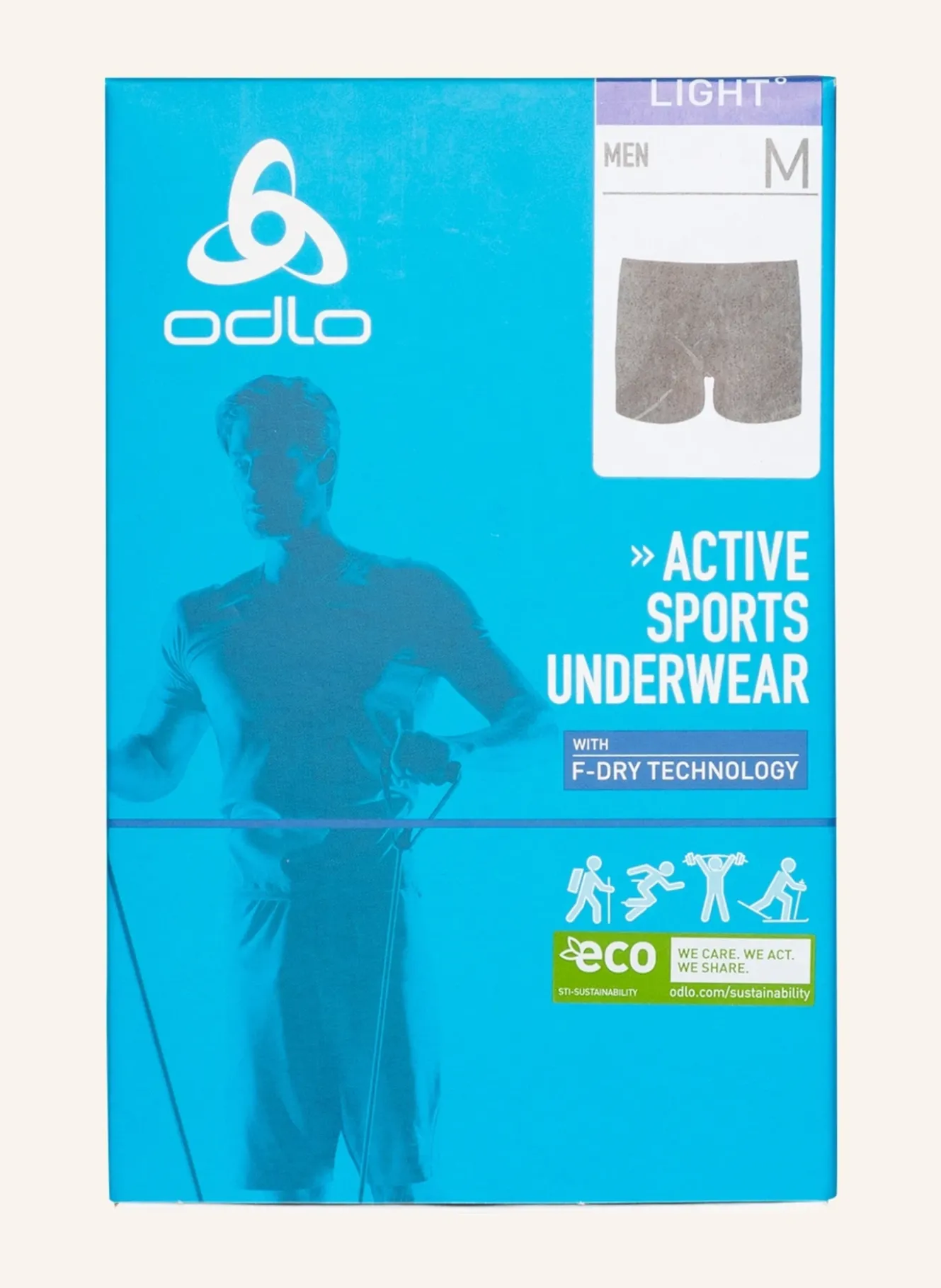 Funktionswäsche-Boxershorts ACTIVE F-DRY LIGHT ECO SUW