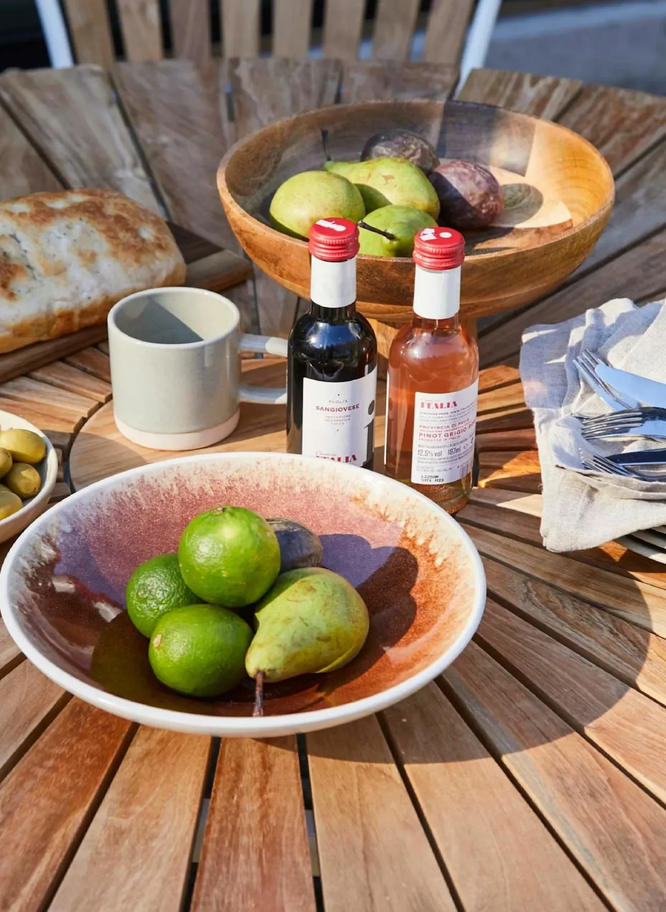 Gartenmöbel-Set mit 1 Tisch, 5 Stühlen ELLEN