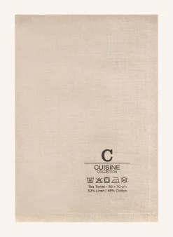 Geschirrtuch CUISINE NATURE mit Leinen