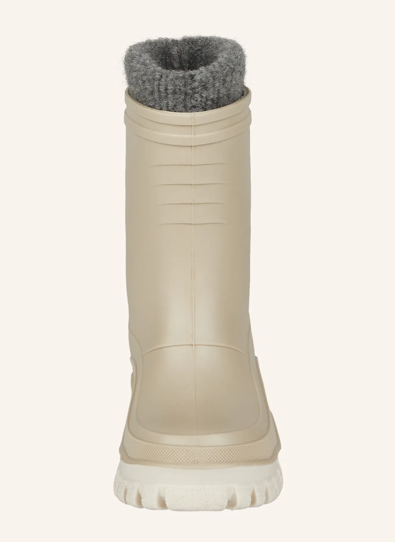 Gummistiefel uni gefüttert
