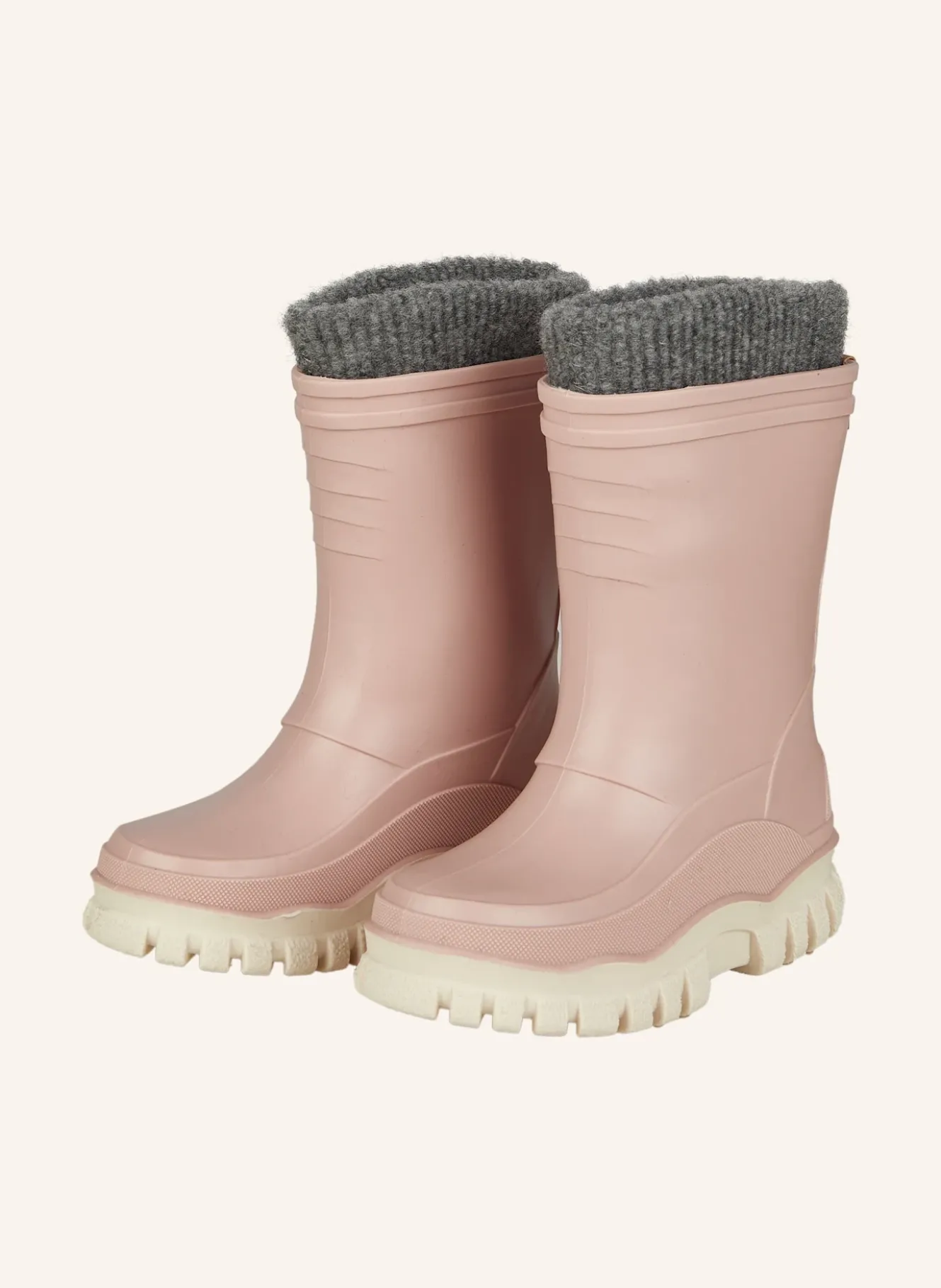 Gummistiefel uni gefüttert