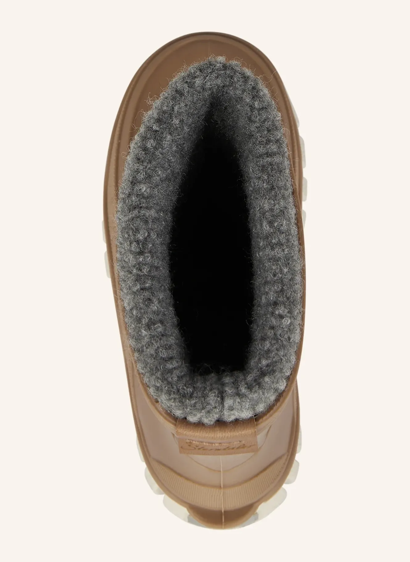 Gummistiefel uni gefüttert