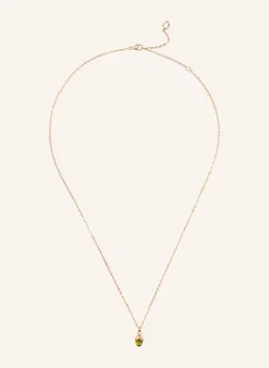Halskette NECKLACE 'MYMIKADO' WITH PERIDOT aus 18K Roségold mit Peridot