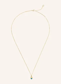 Halskette NECKLACE 'MYMIKADO' WITH SWISS TOPAZ aus 18 Karat Gelbgold mit Swiss Topas