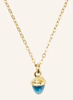 Halskette NECKLACE 'MYMIKADO' WITH SWISS TOPAZ aus 18 Karat Gelbgold mit Swiss Topas