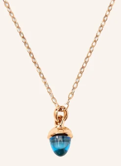 Halskette NECKLACE 'MYMIKADO' WITH SWISS TOPAZ aus 18 Karat Roségold und Swiss Topas