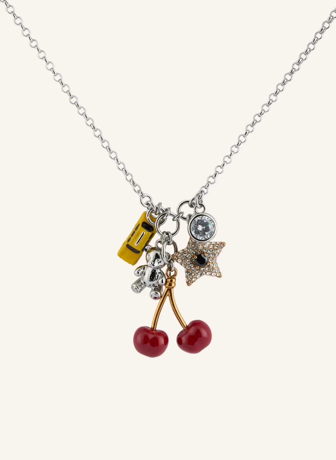 Halskette THE TRINKET CHARM CLUSTER