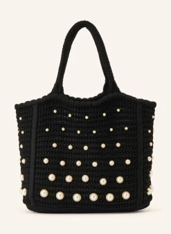 Handtasche mit Schmuckperlen