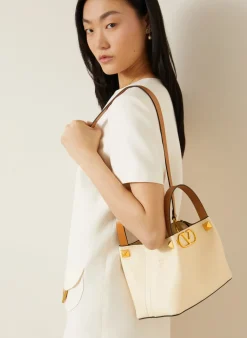 Handtasche VLOGO SIGNATURE SMALL mit Nieten