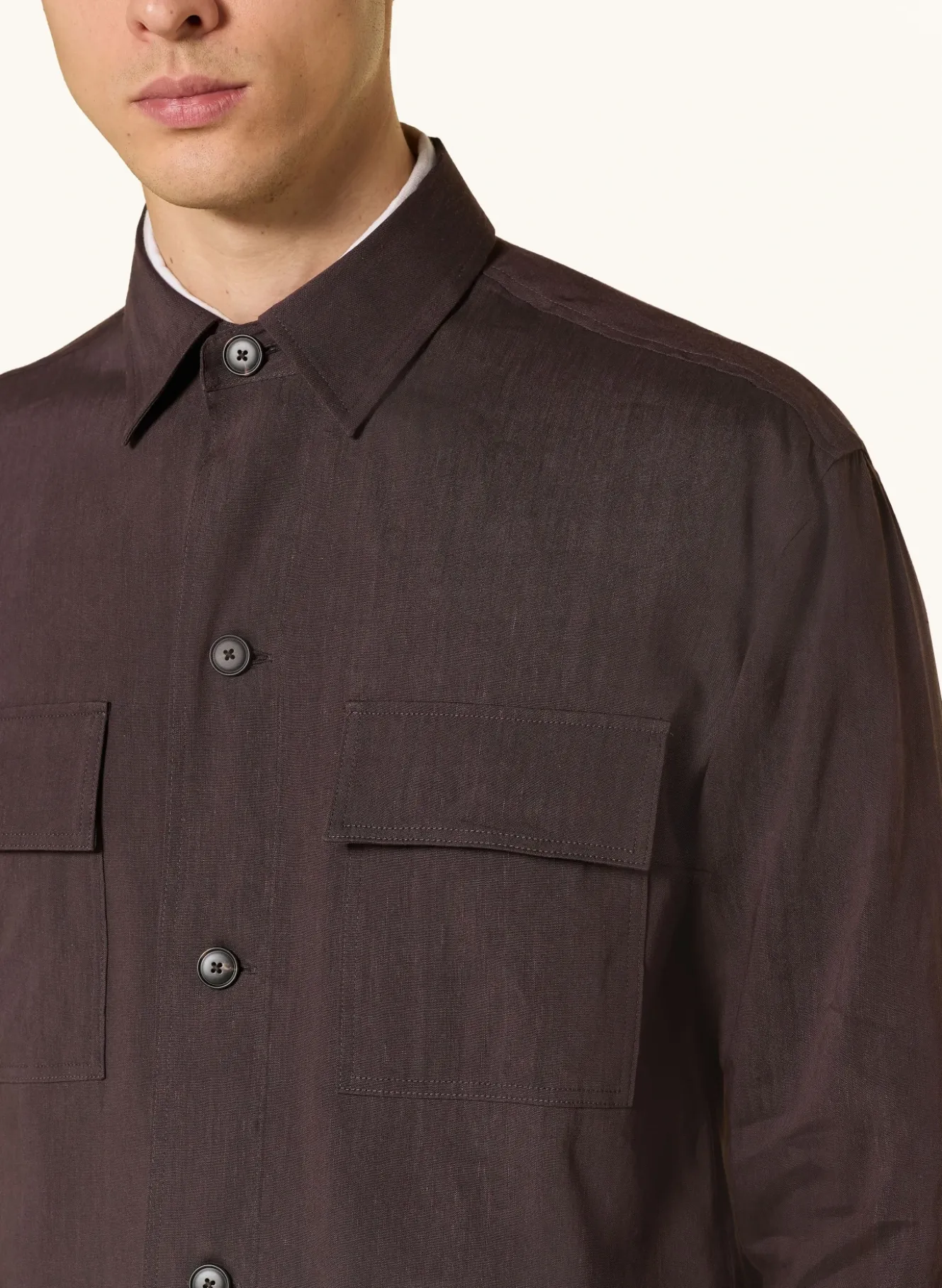 Hemd CAI Comfort Fit mit Leinen