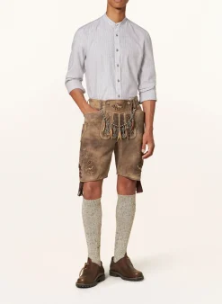 Hemd Comfort Fit mit Leinen