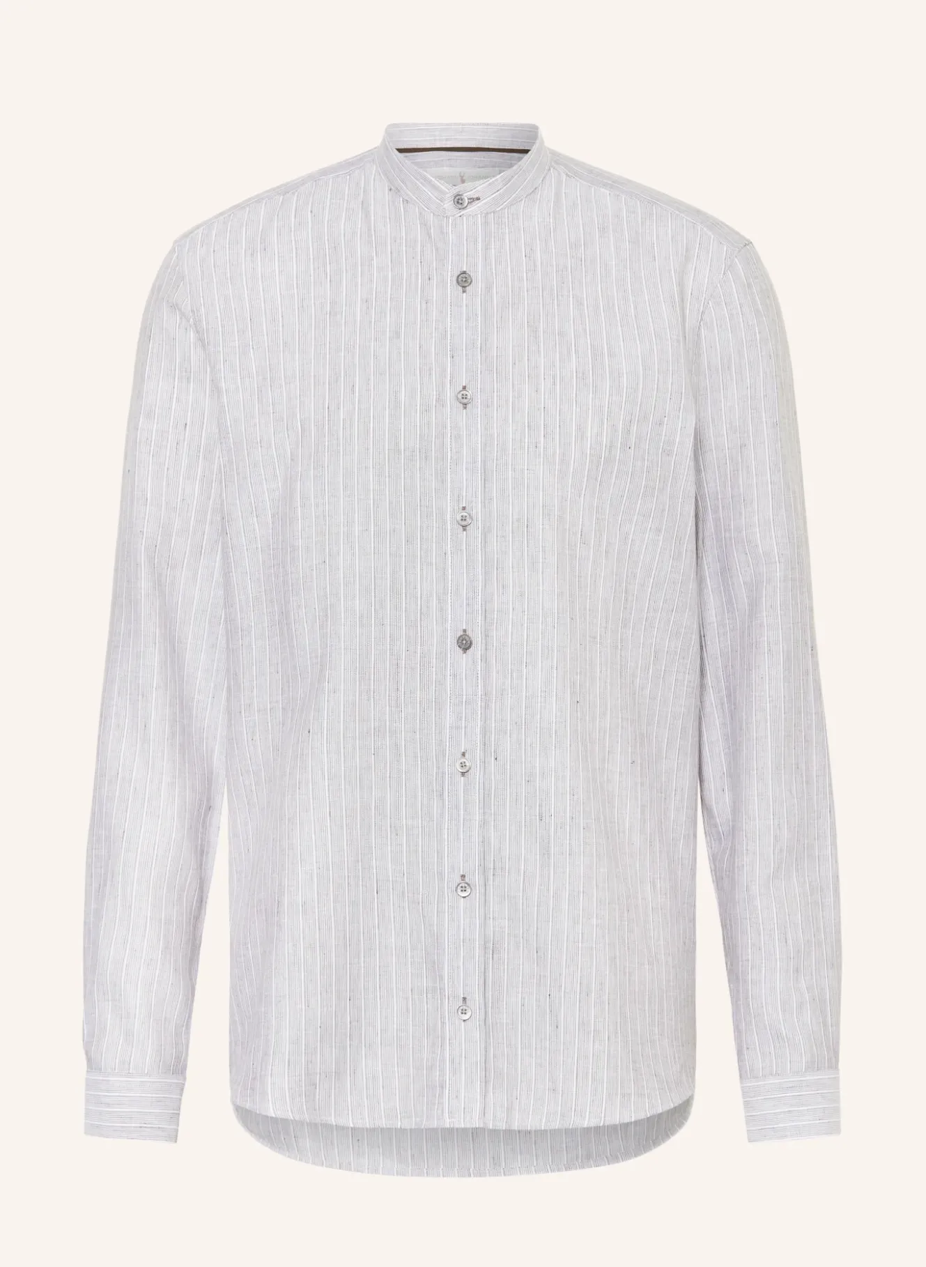 Hemd Comfort Fit mit Leinen