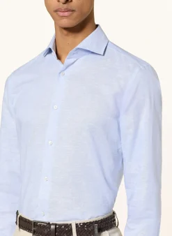 Hemd HANK Slim Fit mit Leinen