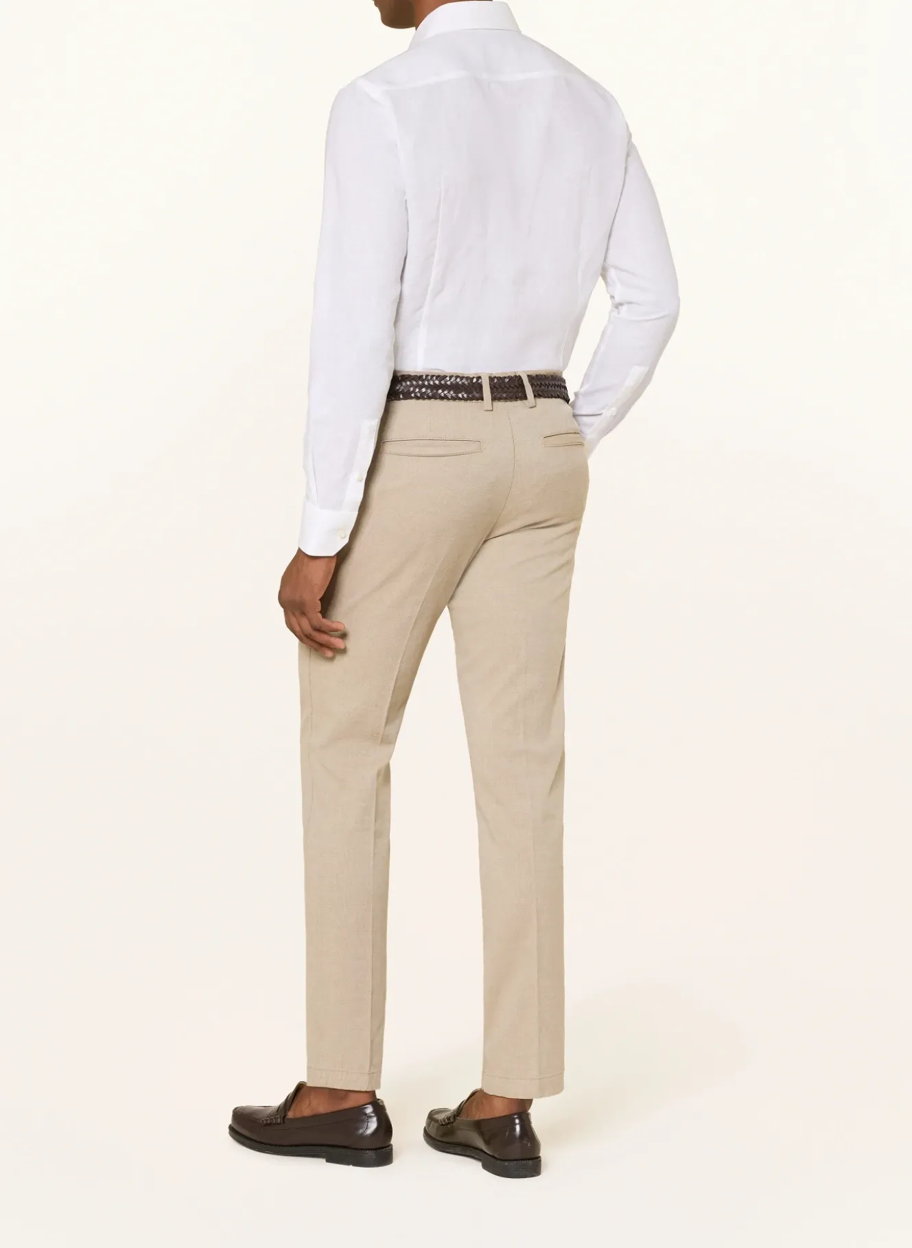 Hemd HANK Slim Fit mit Leinen