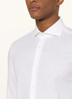 Hemd HANK Slim Fit mit Leinen