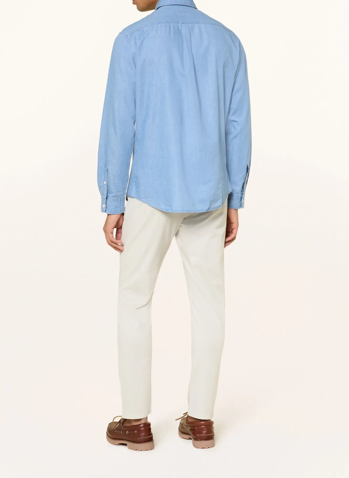 Hemd Regular Fit in Jeansoptik