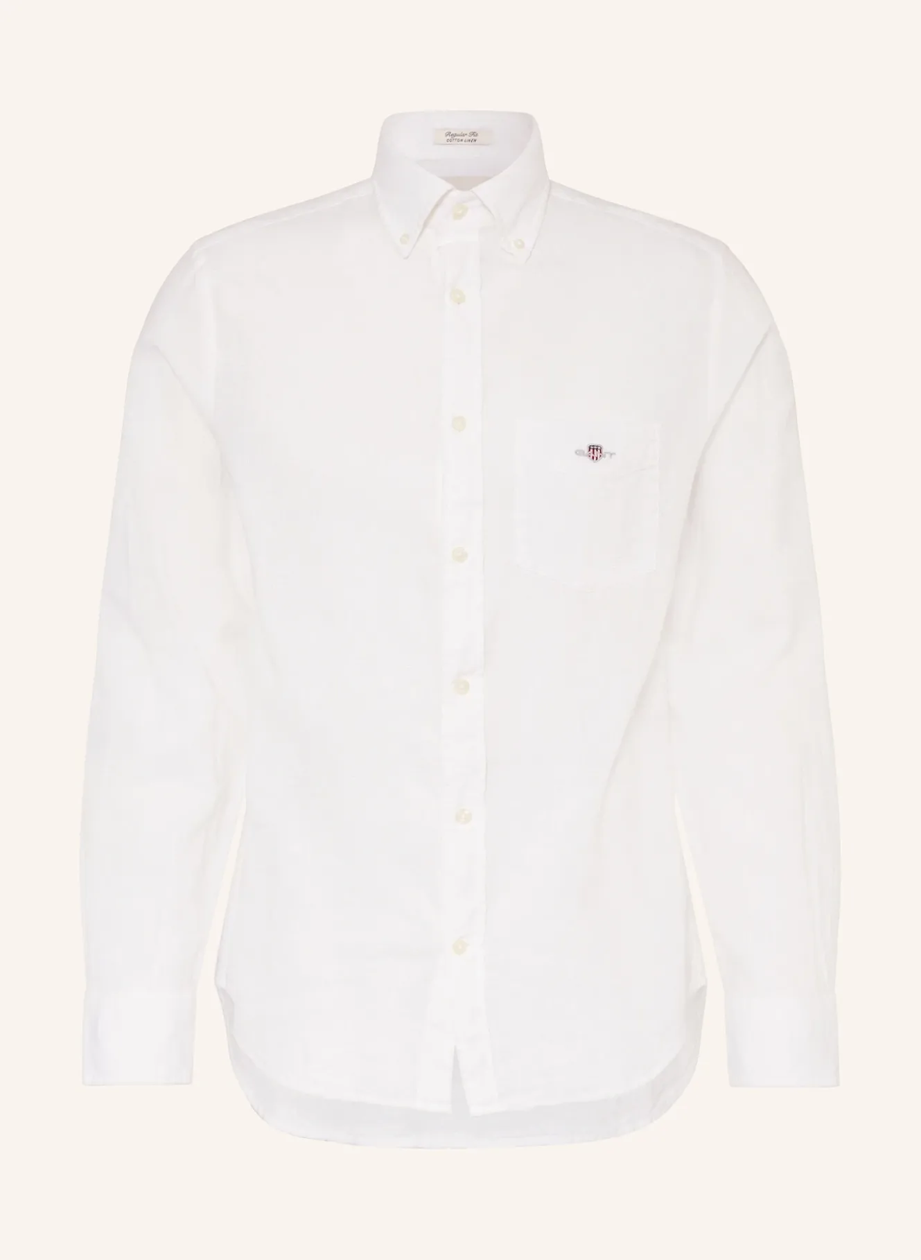 Hemd Regular Fit mit Leinen