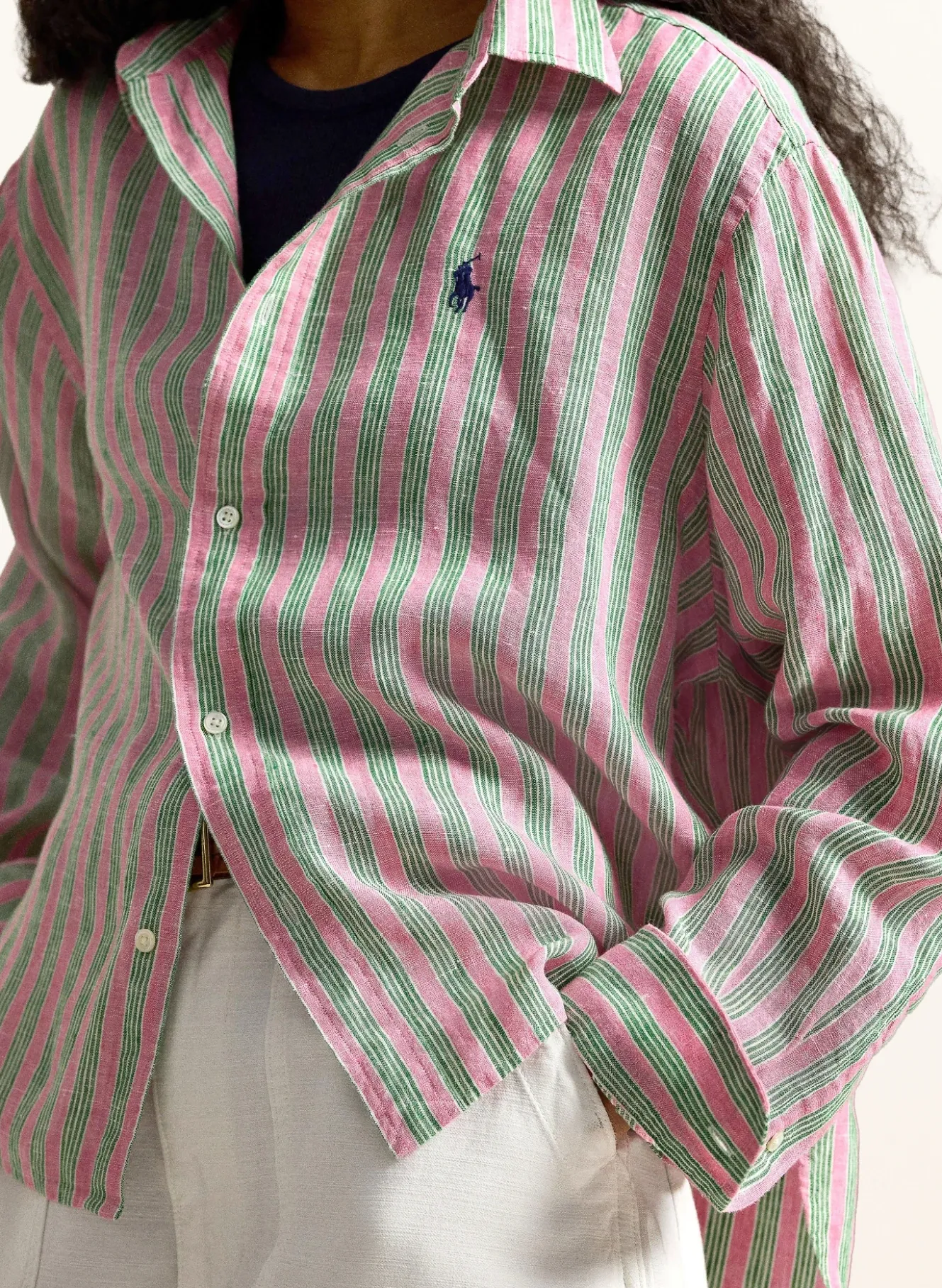 Hemdbluse aus Leinen
