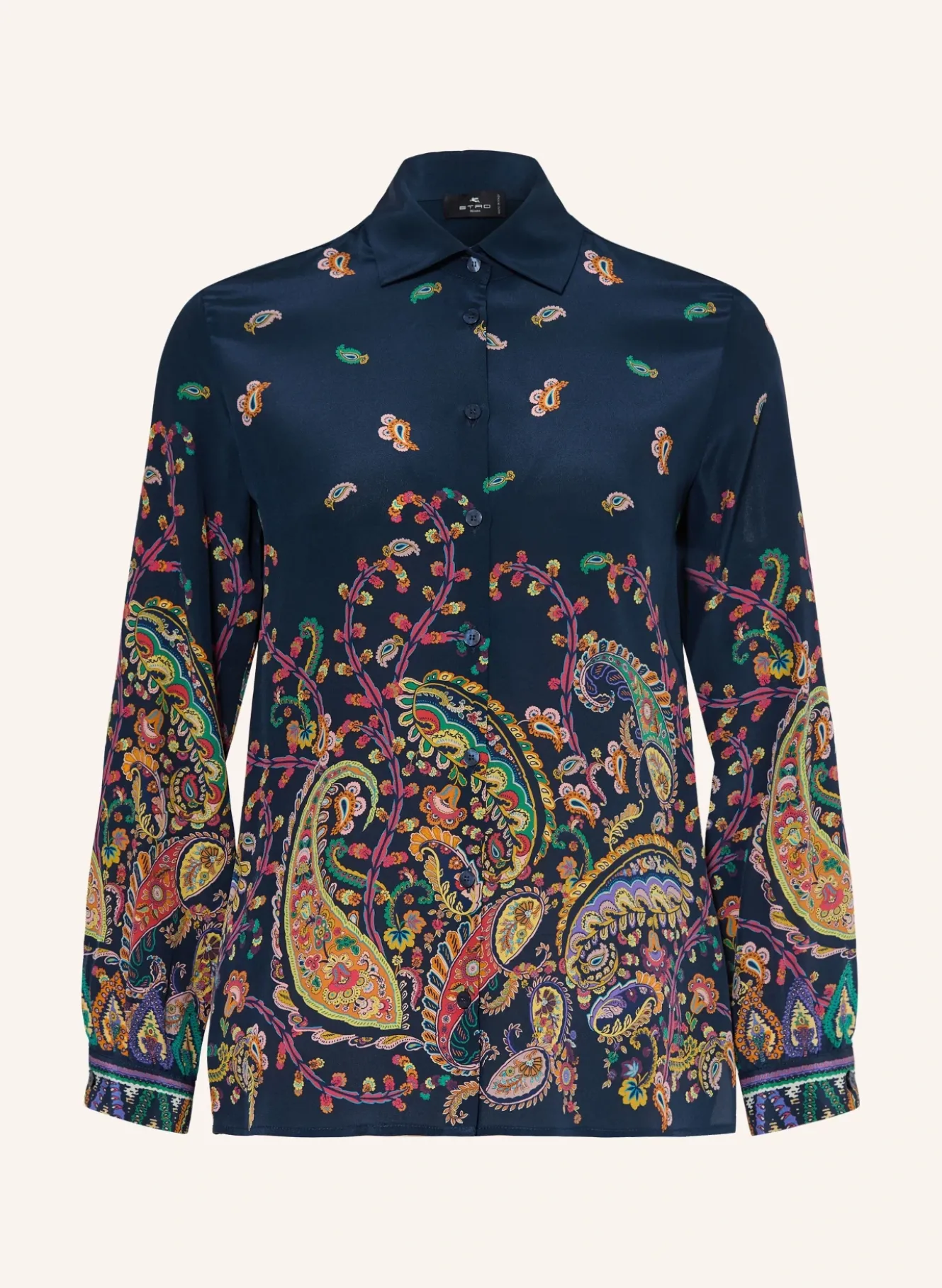 Hemdbluse aus Seide