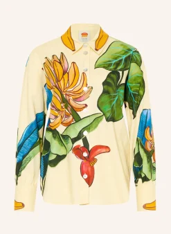 Hemdbluse BANANA GRAPES mit Leinen