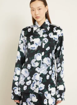 Hemdbluse BRUNCH OF ROSES