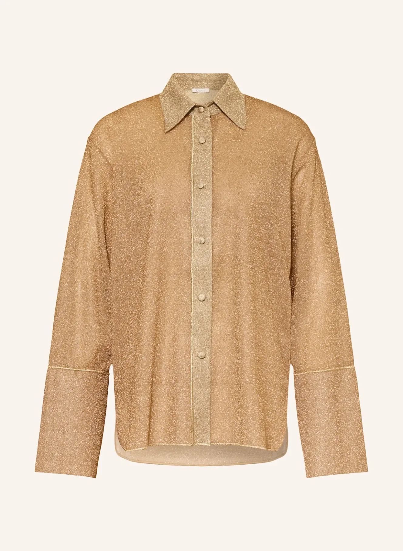 Hemdbluse LUMIERE mit Glitzergarn