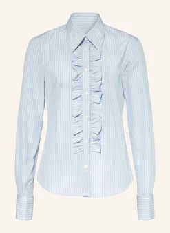 Hemdbluse mit Rüschen