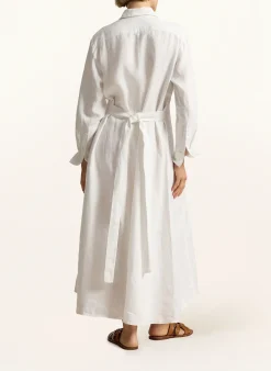 Hemdblusenkleid aus Leinen