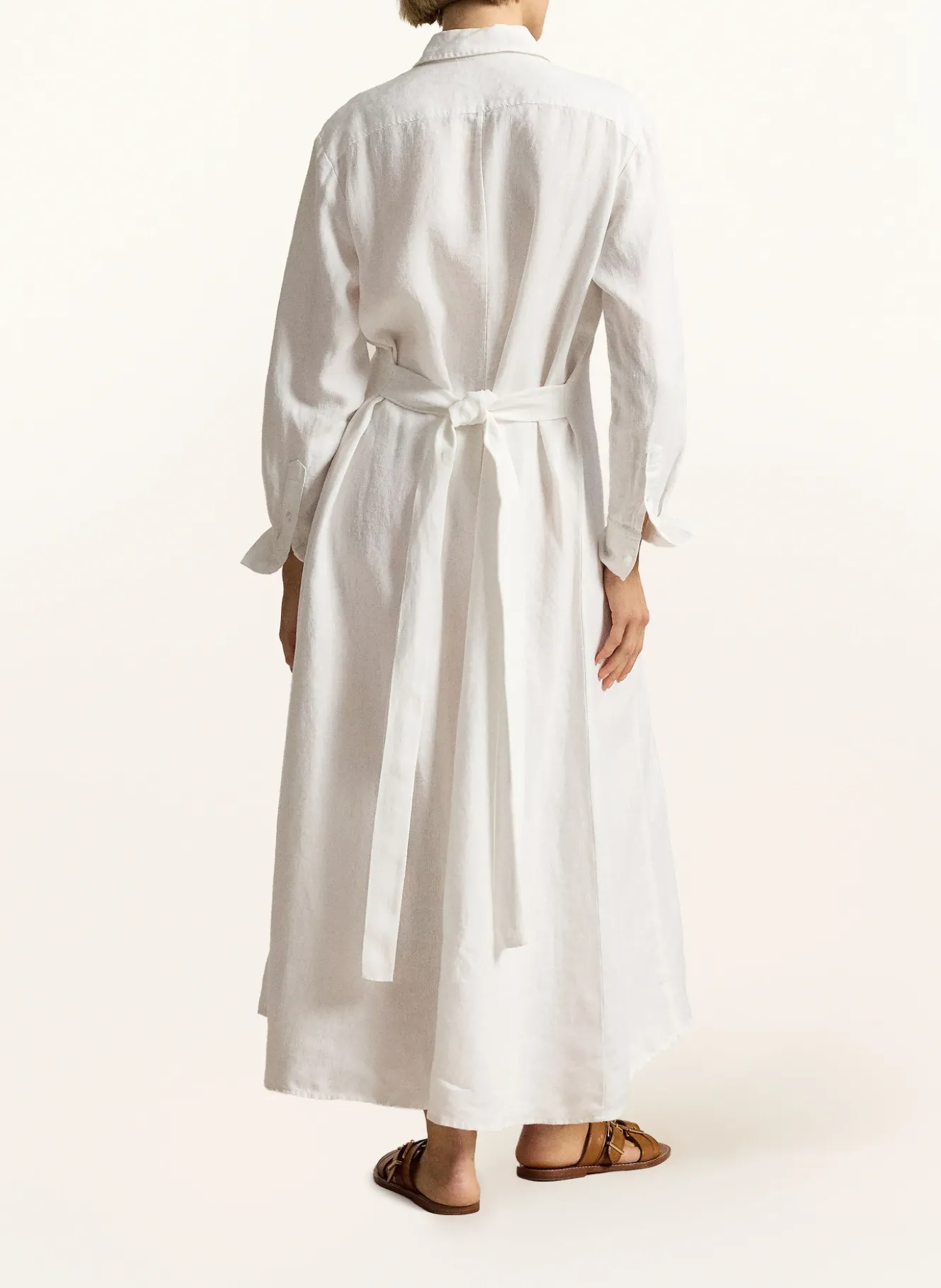 Hemdblusenkleid aus Leinen