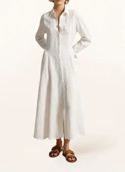 Hemdblusenkleid aus Leinen