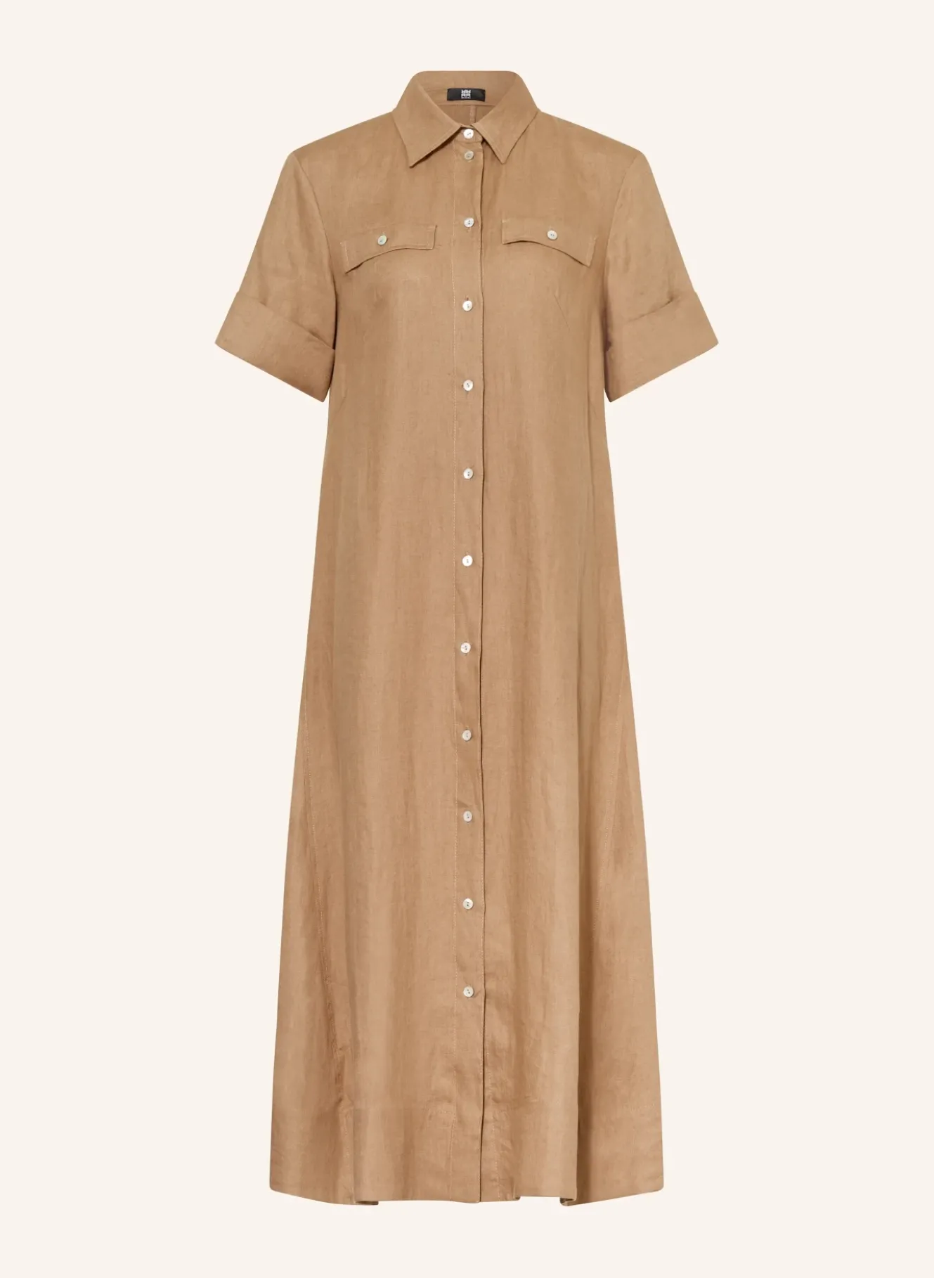 Hemdblusenkleid aus Leinen